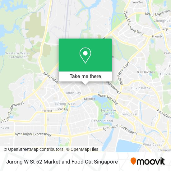 Jurong W St 52 Market and Food Ctr map