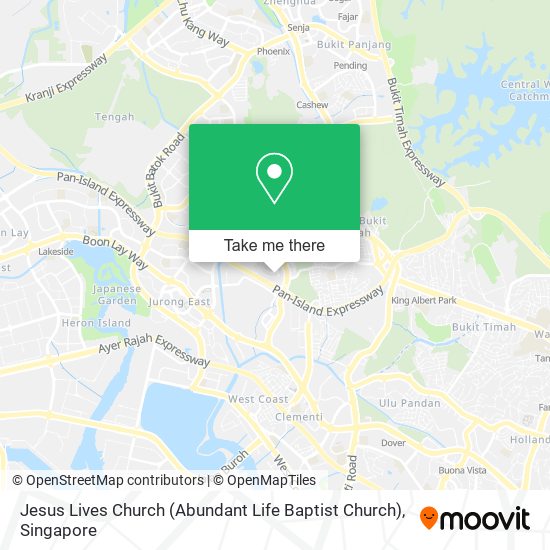 Jesus Lives Church (Abundant Life Baptist Church)地图