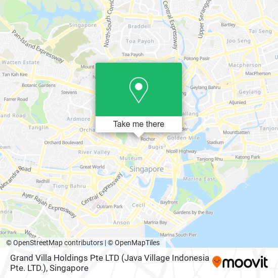 Grand Villa Holdings Pte LTD (Java Village Indonesia Pte. LTD.) map
