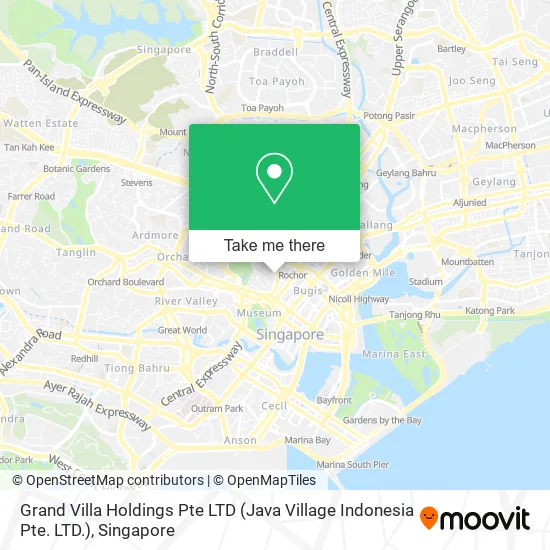 Grand Villa Holdings Pte LTD (Java Village Indonesia Pte. LTD.) map
