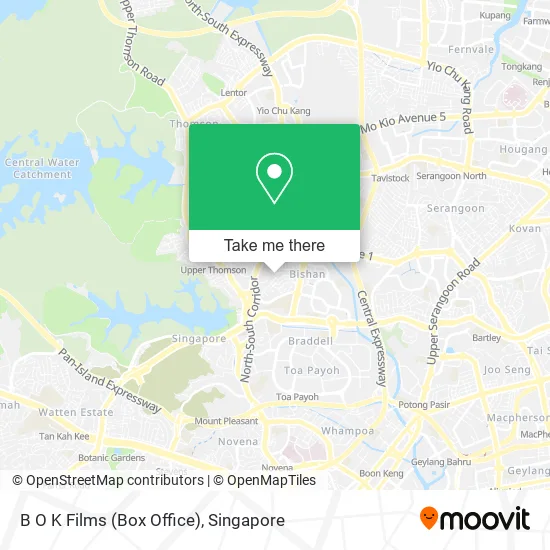 B O K Films (Box Office) map