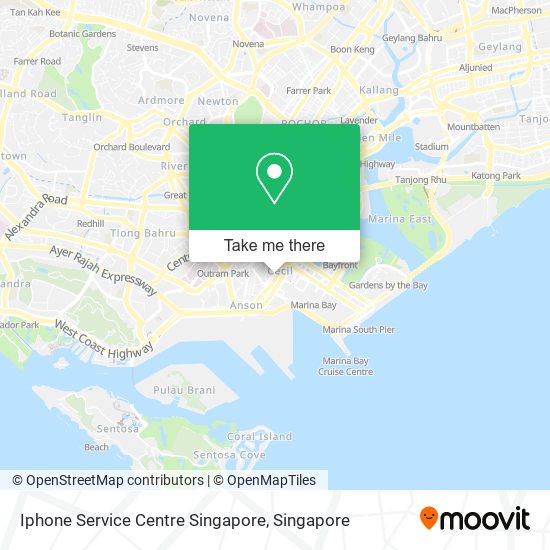 Iphone Service Centre Singapore地图