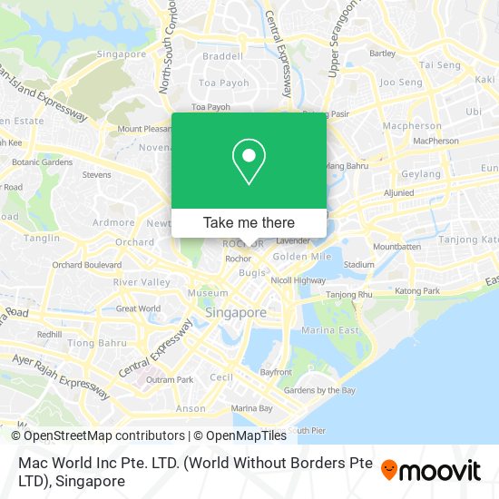 Mac World Inc Pte. LTD. (World Without Borders Pte LTD)地图