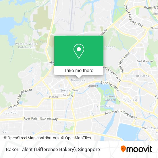 Baker Talent (Difference Bakery) map