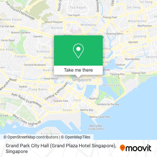 Grand Park City Hall (Grand Plaza Hotel Singapore)地图