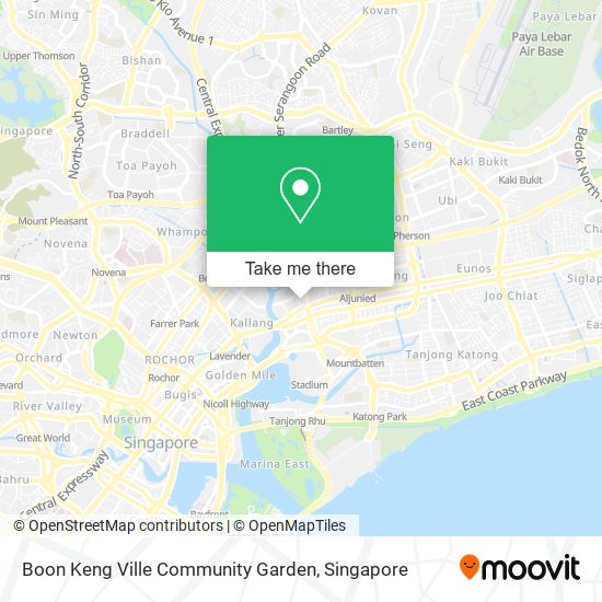 Boon Keng Ville Community Garden map