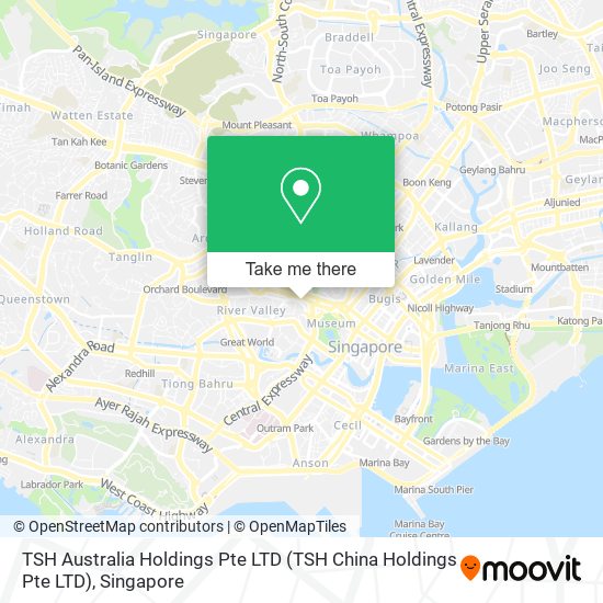TSH Australia Holdings Pte LTD map