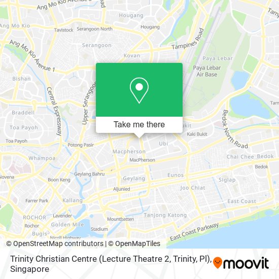 Trinity Christian Centre (Lecture Theatre 2, Trinity, Pl) map