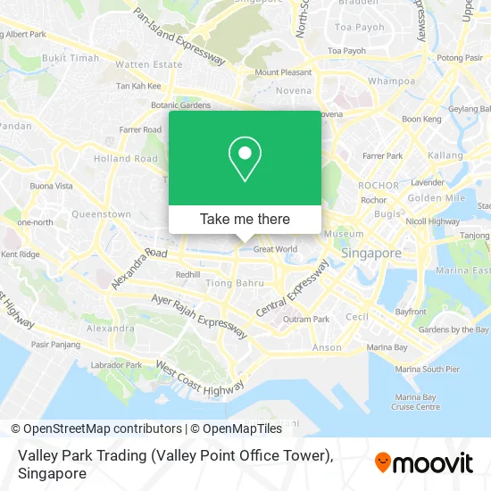 Valley Park Trading (Valley Point Office Tower) map