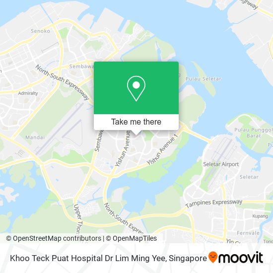 Khoo Teck Puat Hospital Dr Lim Ming Yee map