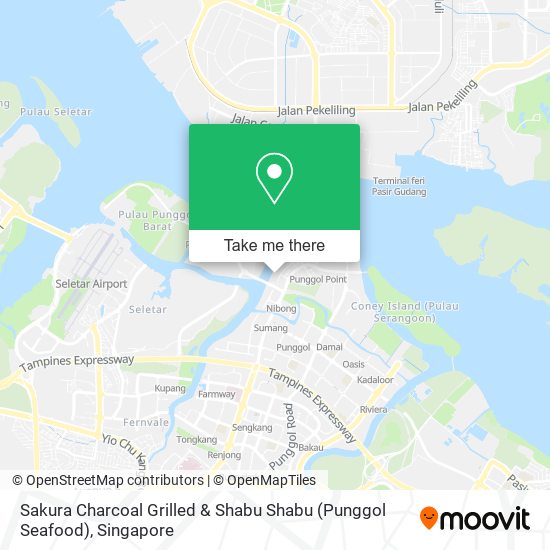 Sakura Charcoal Grilled & Shabu Shabu (Punggol Seafood) map