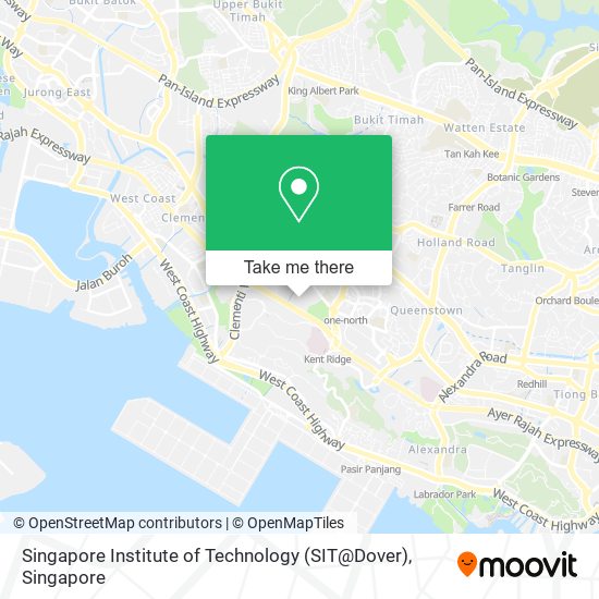 Singapore Institute of Technology (SIT@Dover) map