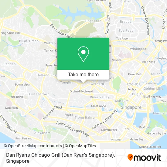 Dan Ryan's Chicago Grill (Dan Ryan's Singapore) map