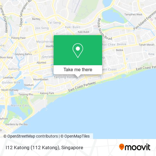 I12 Katong (112 Katong) map