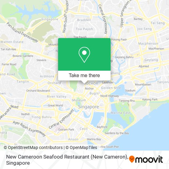 New Cameroon Seafood Restaurant (New Cameron) map
