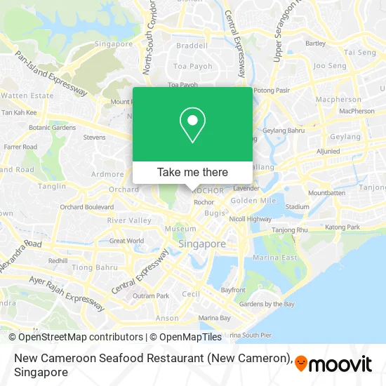 New Cameroon Seafood Restaurant (New Cameron) map
