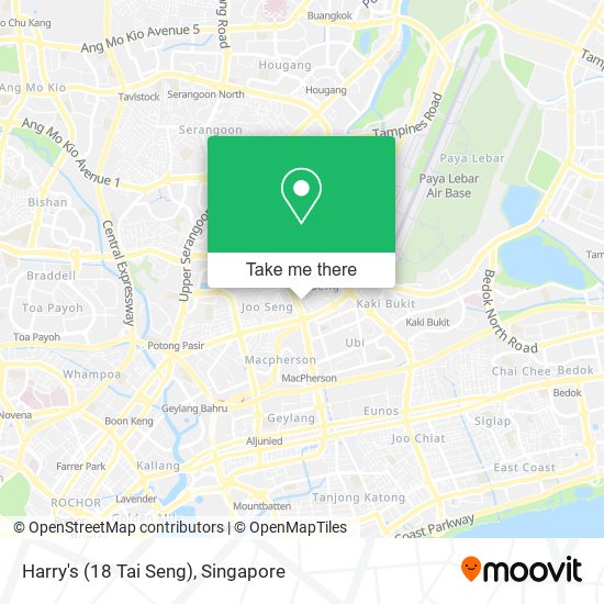 Harry's (18 Tai Seng) map