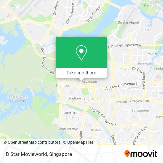 D Star Movieworld map