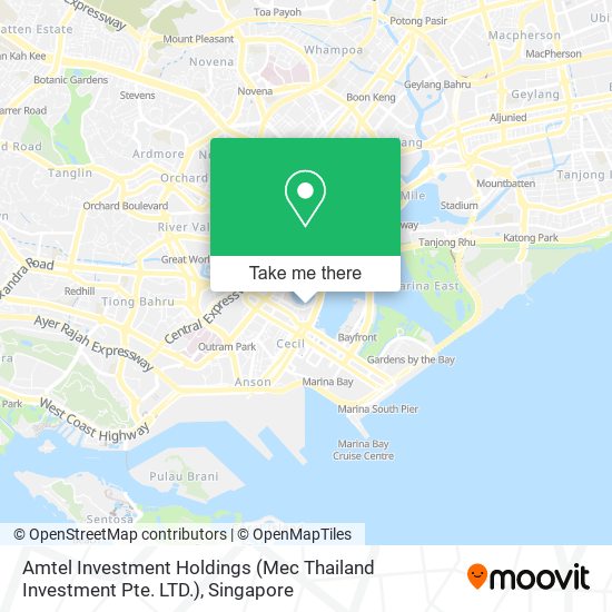 Amtel Investment Holdings (Mec Thailand Investment Pte. LTD.) map