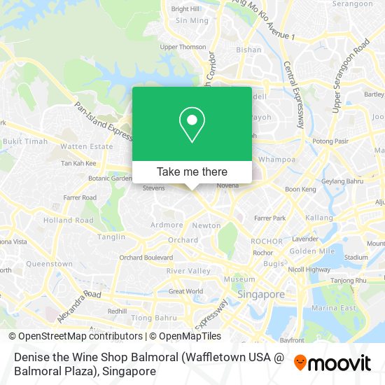 Denise the Wine Shop Balmoral (Waffletown USA @ Balmoral Plaza)地图