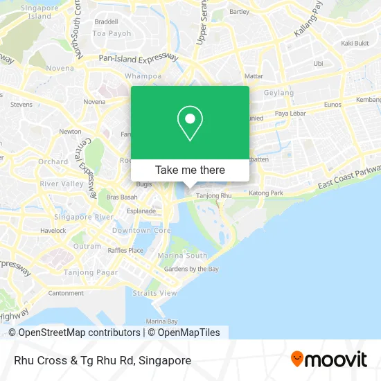 How to Get to Rhu Cross & Tg Rhu Rd in Singapore by Bus or Metro?
