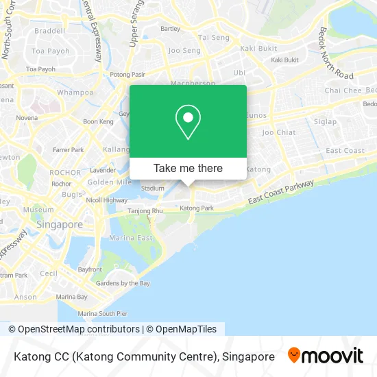 Katong CC (Katong Community Centre) map