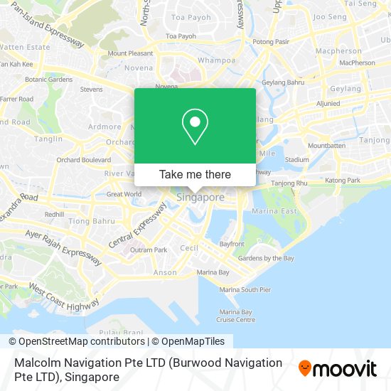 Malcolm Navigation Pte LTD map