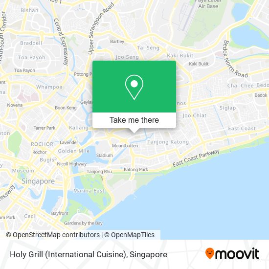 Holy Grill (International Cuisine) map