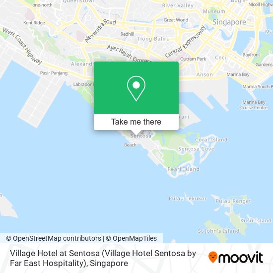 How to get to Village Hotel at Sentosa Village Hotel Sentosa by