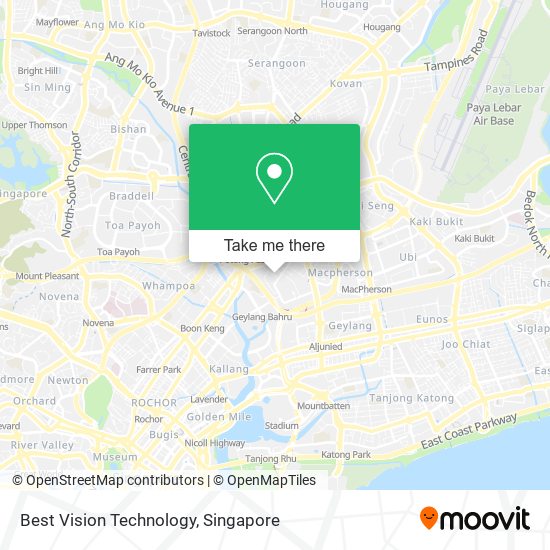 Best Vision Technology map