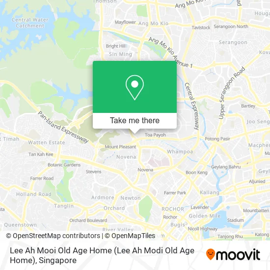 Lee Ah Mooi Old Age Home map
