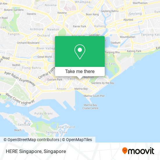 HERE Singapore地图