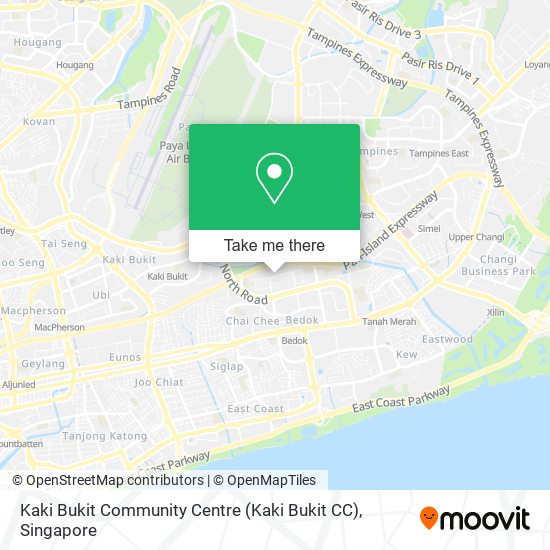 Kaki Bukit Community Centre (Kaki Bukit CC)地图