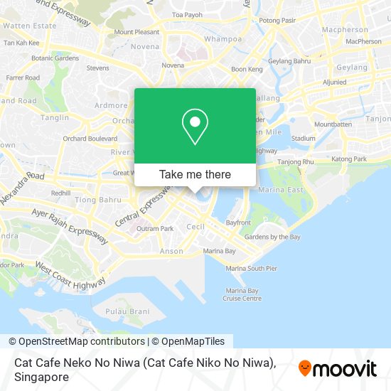 Cat Cafe Neko No Niwa map