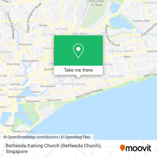 Bethesda Katong Church (Bethesda Church) map
