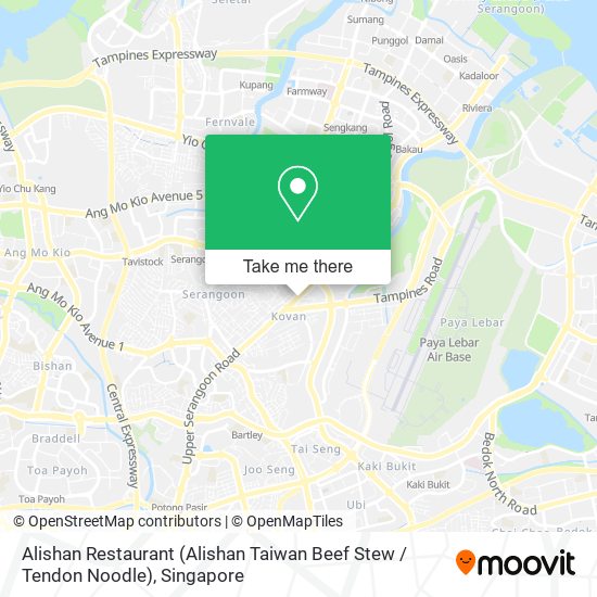 Alishan Restaurant (Alishan Taiwan Beef Stew / Tendon Noodle) map