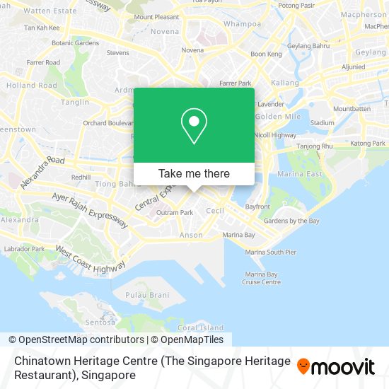 Chinatown Heritage Centre (The Singapore Heritage Restaurant)地图