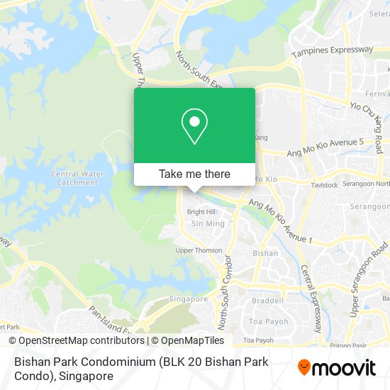 Bishan Park Condominium (BLK 20 Bishan Park Condo)地图