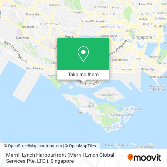 Merrill Lynch Harbourfront (Merrill Lynch Global Services Pte. LTD.)地图