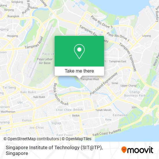 Singapore Institute of Technology (SIT@TP) map