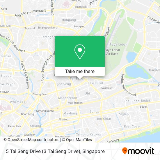 5 Tai Seng Drive map