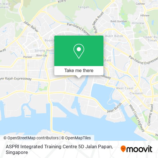 ASPRI Integrated Training Centre 5D Jalan Papan map