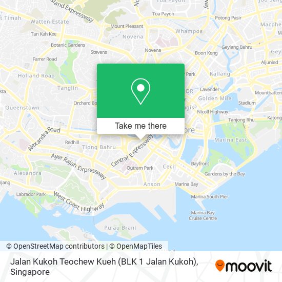 Jalan Kukoh Teochew Kueh (BLK 1 Jalan Kukoh) map