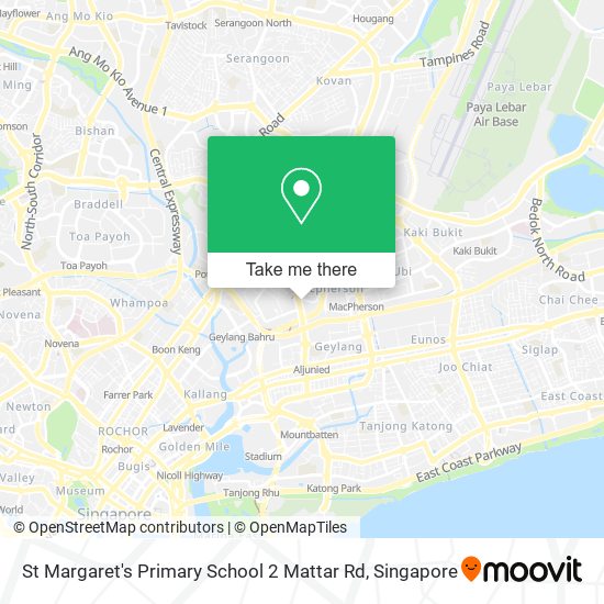 St Margaret's Primary School 2 Mattar Rd map