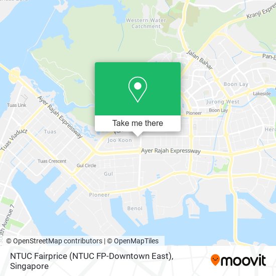 NTUC Fairprice (NTUC FP-Downtown East)地图
