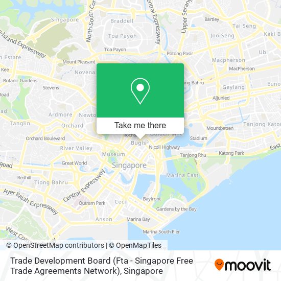 Trade Development Board (Fta - Singapore Free Trade Agreements Network)地图