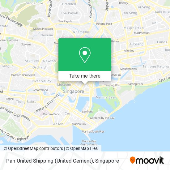 Pan-United Shipping (United Cement)地图