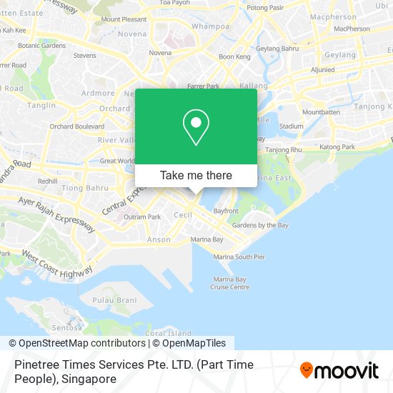 Pinetree Times Services Pte. LTD. (Part Time People)地图