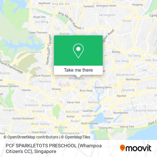 PCF SPARKLETOTS PRESCHOOL (Whampoa Citizen's CC) map