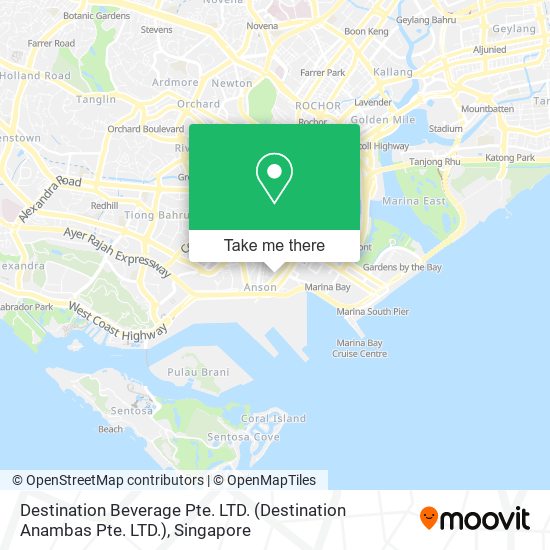 Destination Beverage Pte. LTD. map